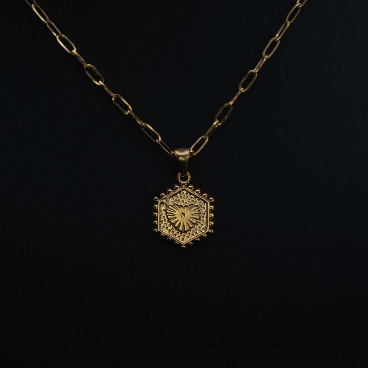 YBAN Sol Heart Necklace
