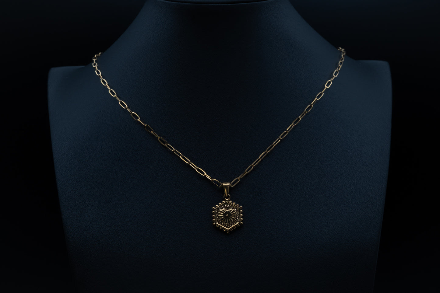 YBAN Sol Heart Necklace