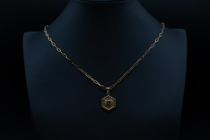 YBAN Sol Heart Necklace
